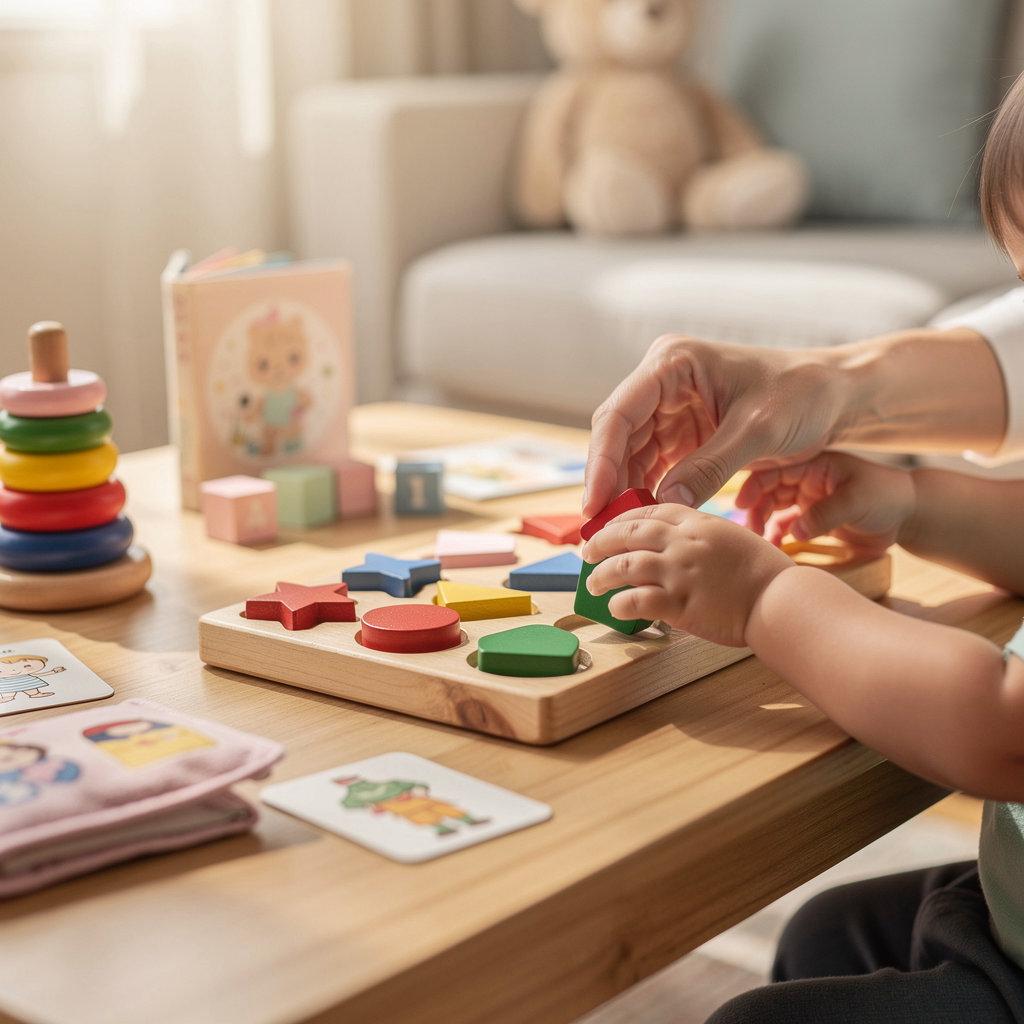 Laura's Daycare in San Diego, California - children engaged in educational play-based learning activities in a nurturing in-home daycare environment